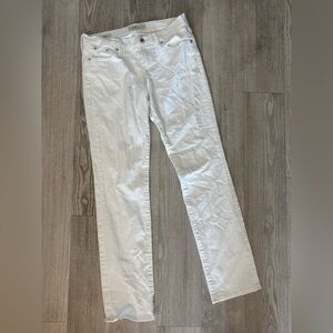 Lucky Brand Cream Denim Pants